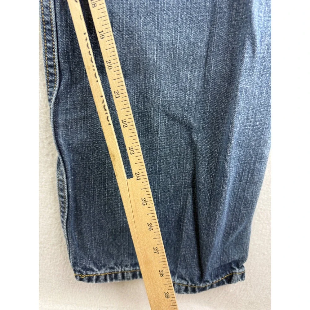 Levis 569 Loose Straight Leg Jeans Mens 33x32 Medium Wash Blue Denim 00569-0110